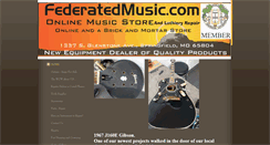 Desktop Screenshot of federatedmusic.com